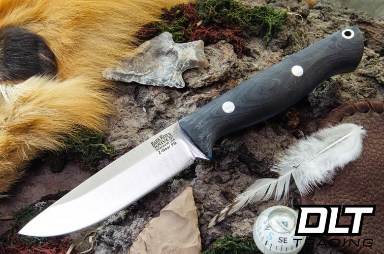 Bark River Gunny Hunter Z-Wear Black Suretouch - Matte - Thick Blue Liners