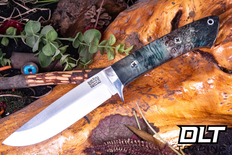 Bark River Wilderness 5 Cru-Wear Sage Maple Burl - Mosaic Pins