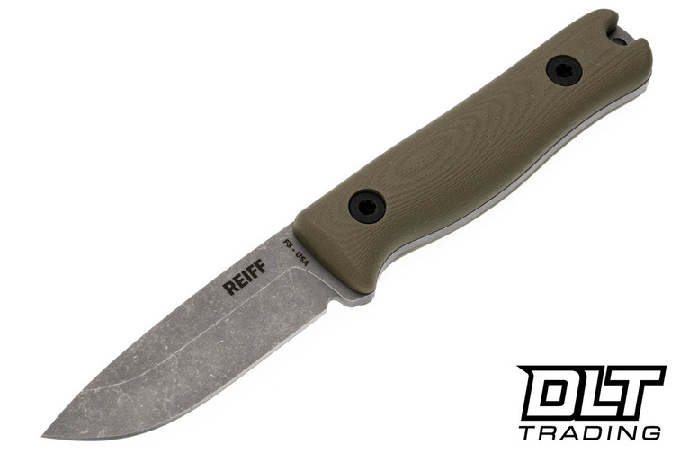 Reiff F3 EDC MagnaCut - OD Green G-10 - Black Kydex Sheath