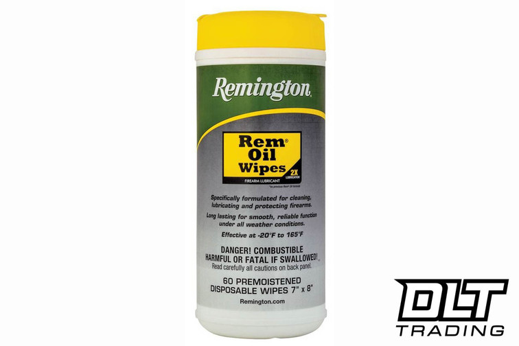 Remington Rem Oil Wipes - 60 Count