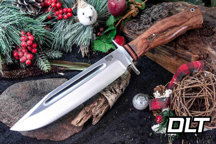 Bark River Teddy II - Moran Handle - Eucalyptus Burl #10