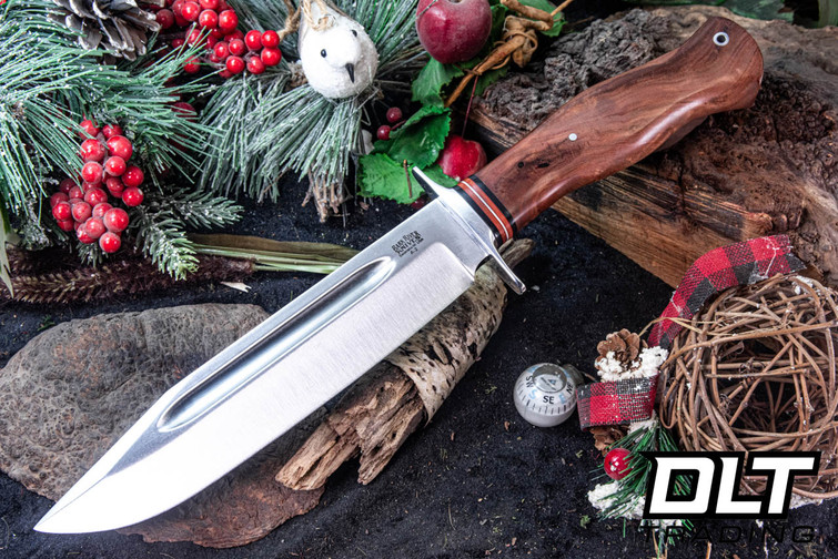 Bark River Teddy II - Moran Handle - Eucalyptus Burl #09