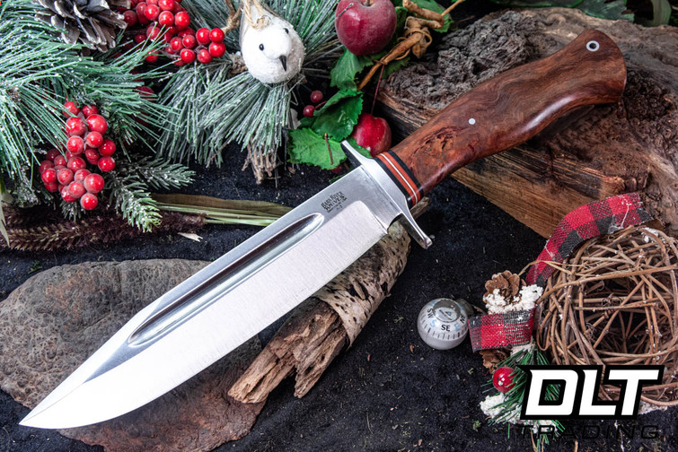 Bark River Teddy II - Moran Handle - Eucalyptus Burl #05