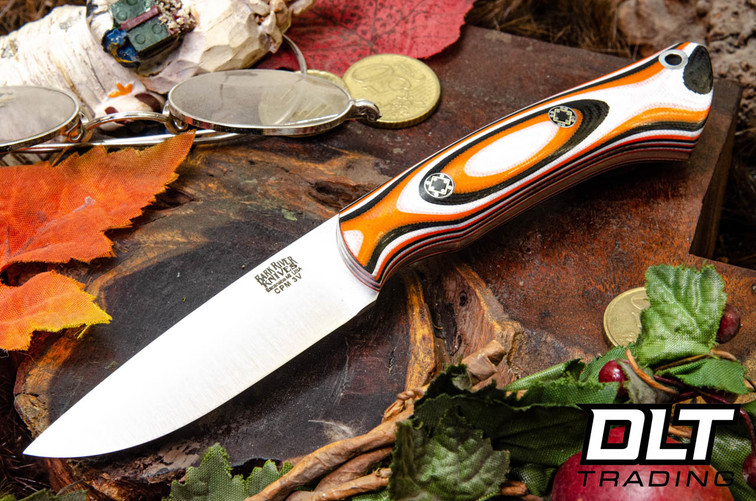 Bark River Featherweight Fox River 3V Hunters Camo G-10 - Mosaic Pins