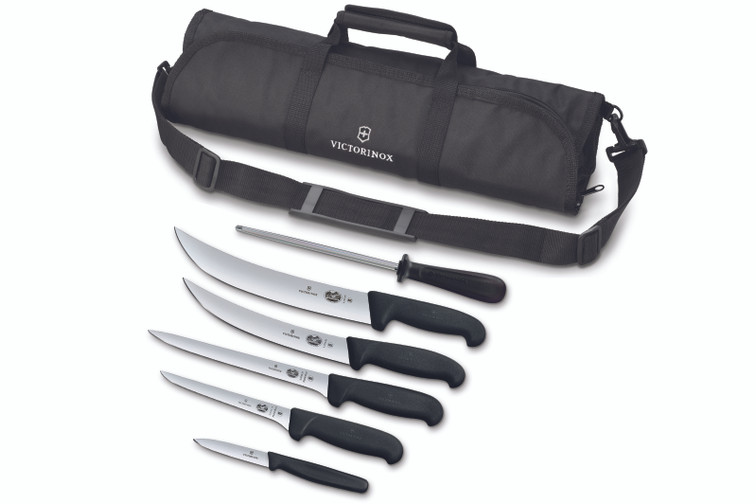 Victorinox Field Dressing Knife Set - Black Fibrox Handle