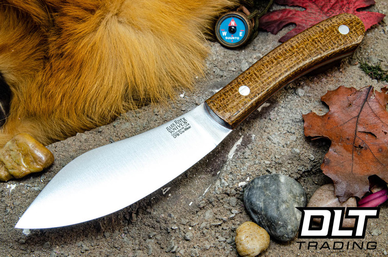 Bark River Nessmuk Cru-Wear Tan Burlap - Orange Liners