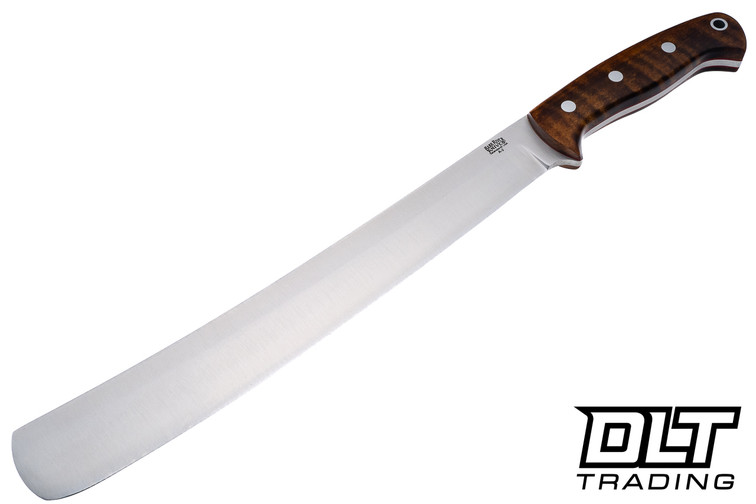 Golok 2 Dark Curly Maple - Red Liners #5