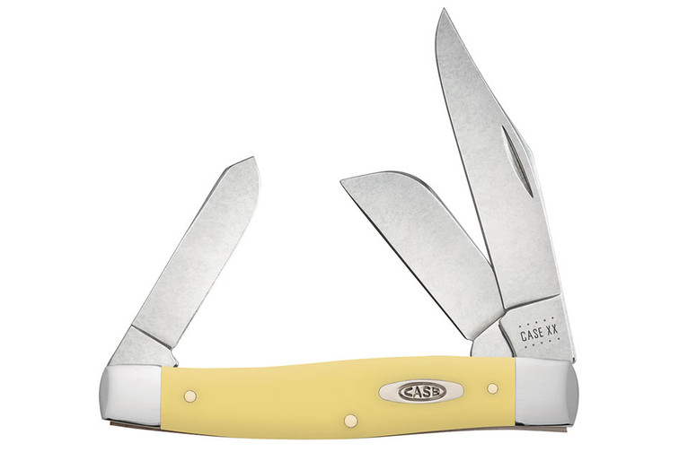 Case Large Stockman Yellow