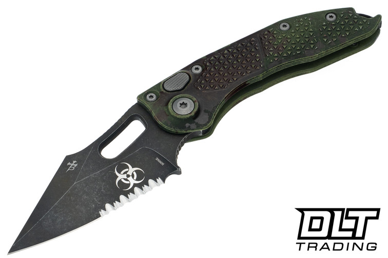 Microtech 169-2OBS Stitch S/E - Outbreak Handle - Outbreak Blade
