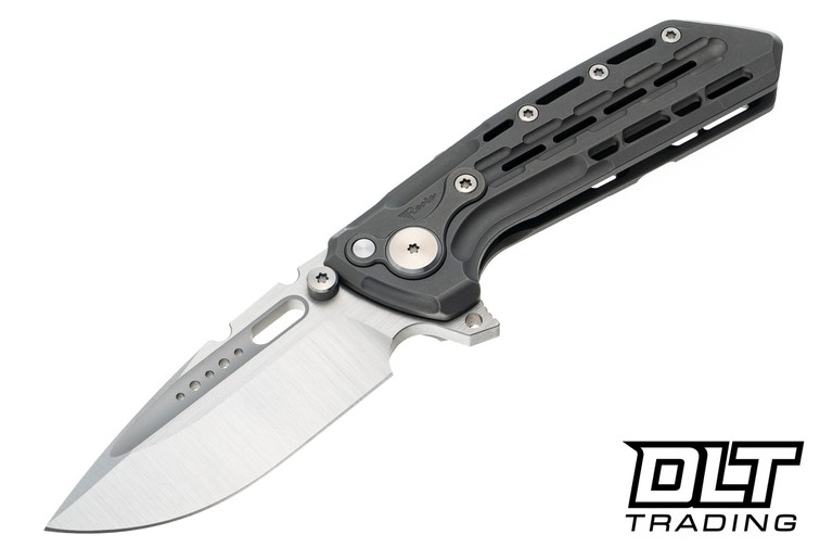 Reate Terminator TX228 - Dark Bead Blasted Titanium - M390 Belt