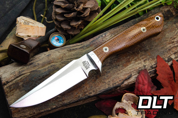 Bark River Lionhound 4V Tan Burlap - Orange Liners