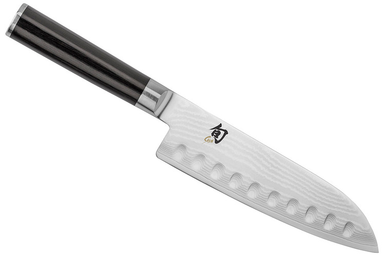 Classic 7-inch Hollow-Ground Santoku Knife - Thumbnail 2