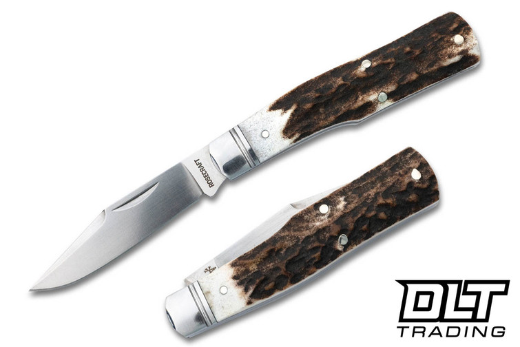 RoseCraft Blades Savage Creek Gunstock - Genuine Stag