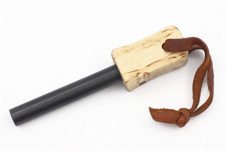 Enzo Curly Birch Firesteel