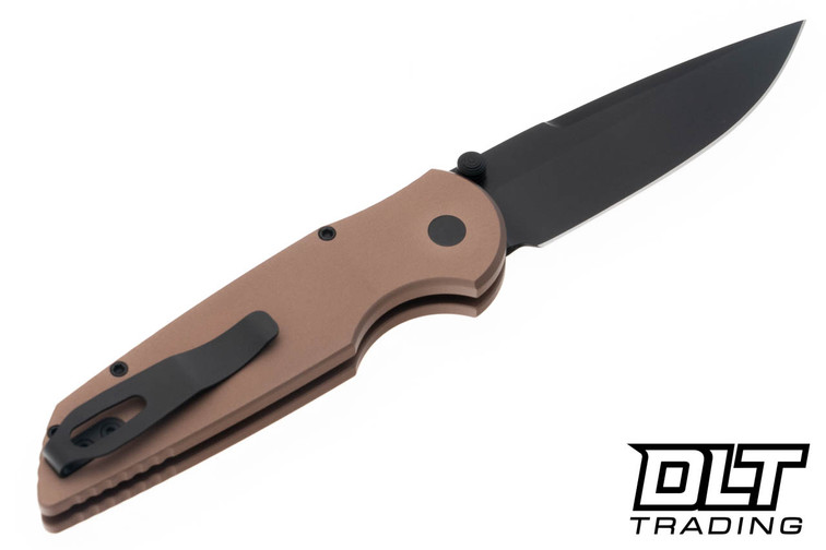 Pro-Tech TR-3 Integrity Manual - FDE Handle Black DLC S35VN