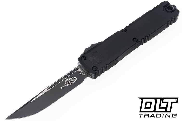 Microtech 1121-1T Ultratech ZBP S/E - Black Handle - Black Blade