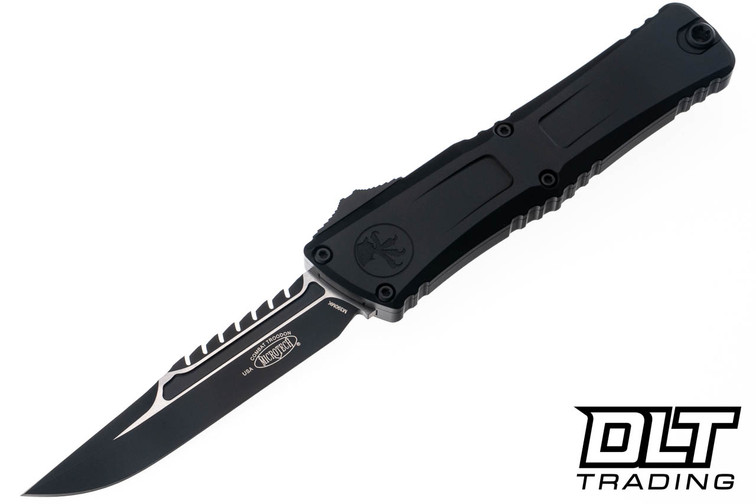 Microtech 1217-1TS Combat Troodon Gen III Interceptor - Black Handle - Black Blade - Signature Series