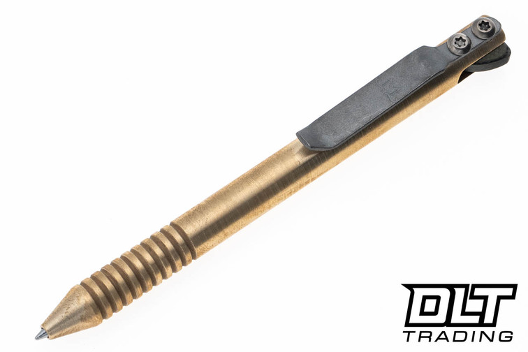 PENN920 ペンリール　Abu  ブライトリバー Maverick Customs Brass FU Pen - Satin Finish - Gray & Black G-10