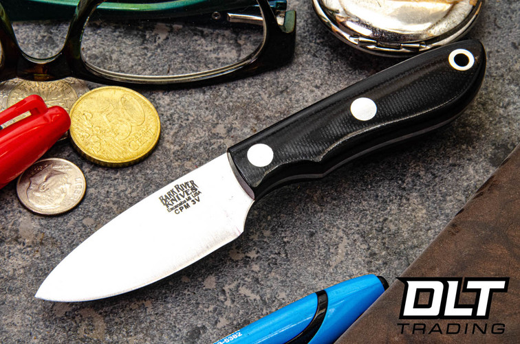 Bark River PSK 3V Black Canvas Micarta