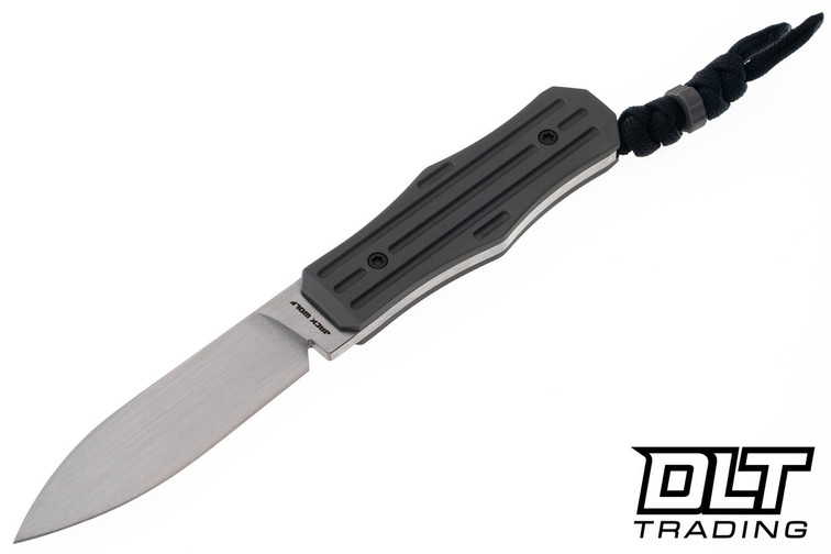 Jack Wolf Vampire FIXedc - Fluted Titanium - Hand Satin Blade