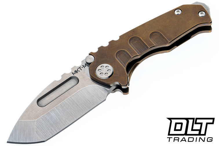 Medford Micro Praetorian T Tanto - Tumbled MagnaCut - Bronze Titanium