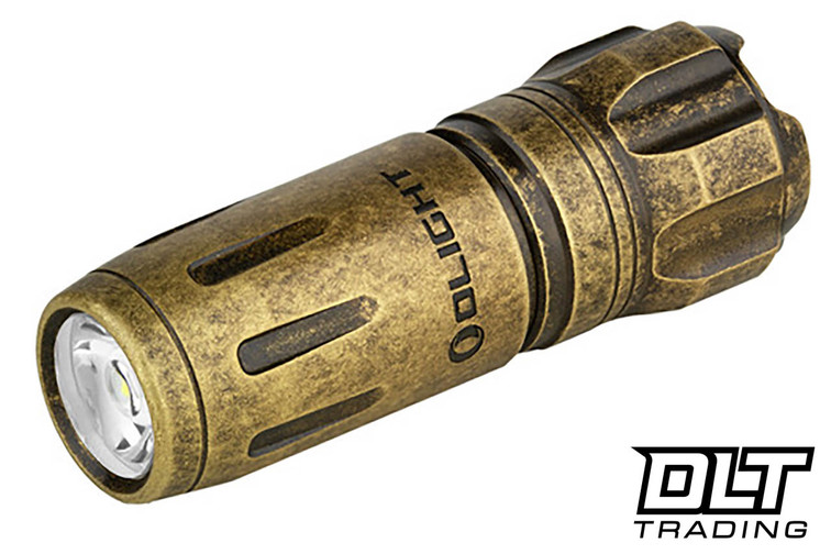 Olight i18 Brass Flashlight Olight i18 Brass Flashlight
