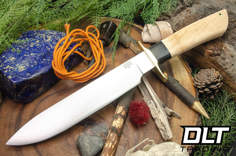 Bark River Mike Stewart Bowie A2 Natural Curly Maple #3
