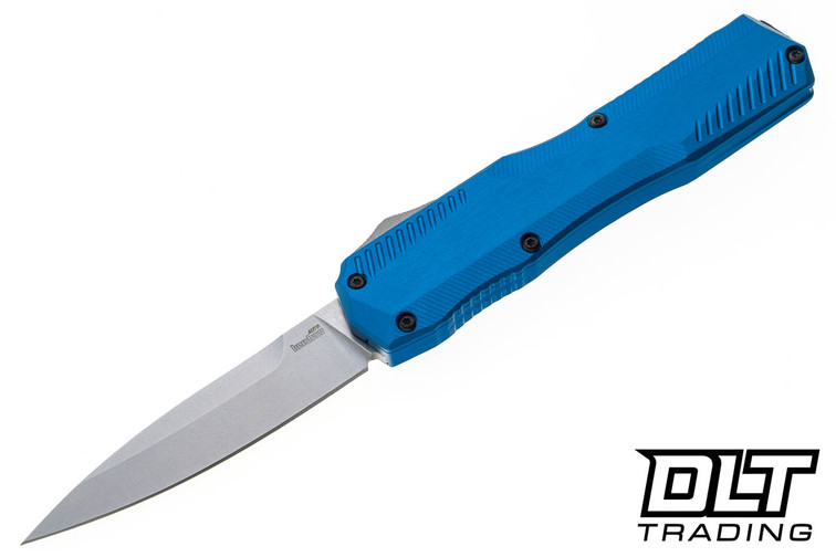 Kershaw 9000BLU Livewire - Blue Aluminum - Stonewashed MagnaCut Blade Kershaw 9000BLU Livewire - Blue Aluminum - Stonewashed MagnaCut Blade
