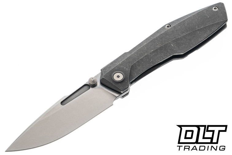 Null Knives Raiden R2 Smooth - Dark Stonewashed Staticwash