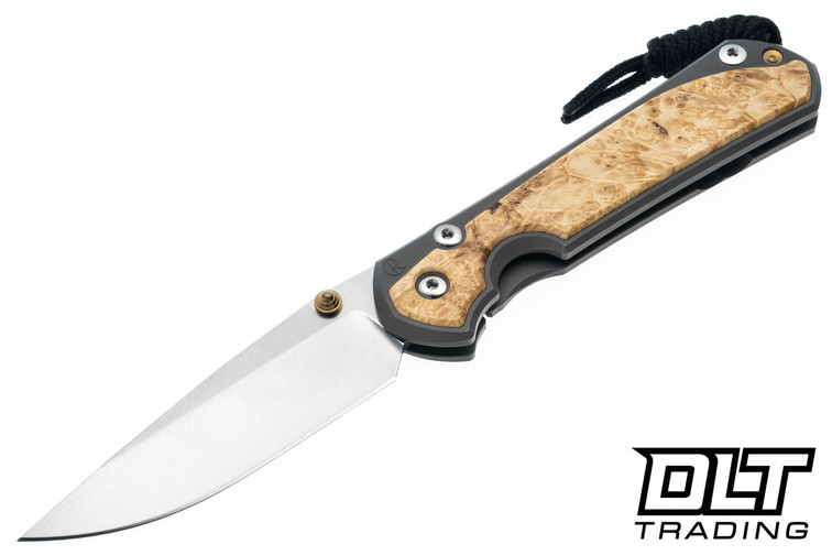 Chris Reeve Large Sebenza 31 - Box Elder Inlay - #83