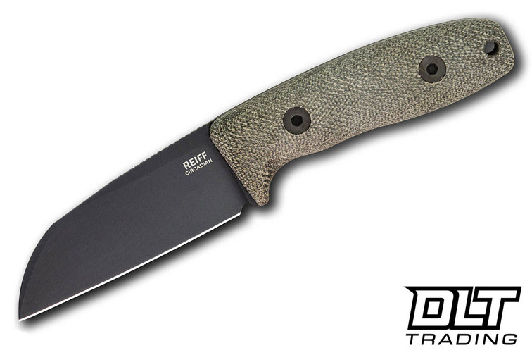Reiff Circadian MagnaCut - Black DLC Sheepsfoot Blade - Saber
