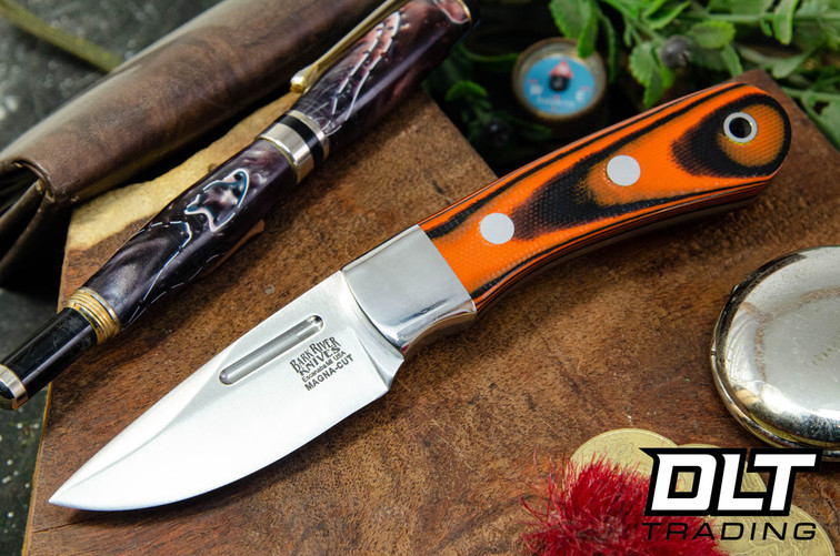 Bark River Essential MagnaCut Tigerstripe G-10 - Black Liners