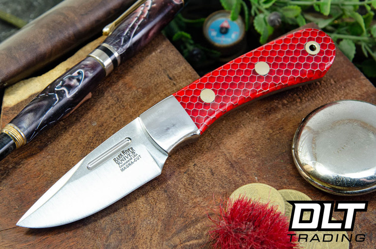 Bark River Essential MagnaCut Orange C-Tek Red Liners - Brass Pins