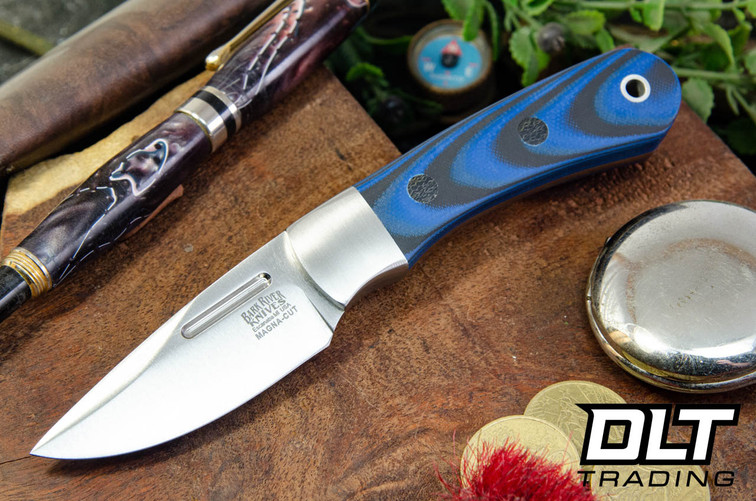 Bark River Essential MagnaCut Blue & Black Suretouch - Blue Liners - Black Pins - Matte