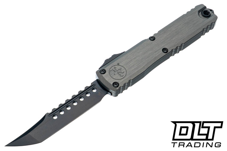 Microtech 1119-1DLCTNCS Ultratech ZBP - Natural Clear Handle - DLC Blade