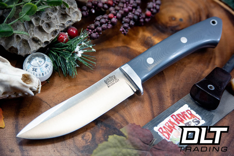 Bark River Classic Semi-Skinner MagnaCut Battleship Gray G-10