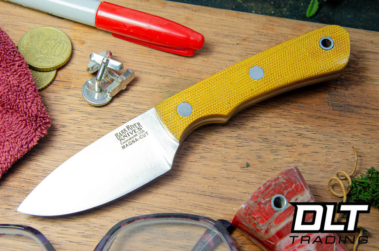 Bark River PSK EDC MagnaCut Natural Canvas Micarta