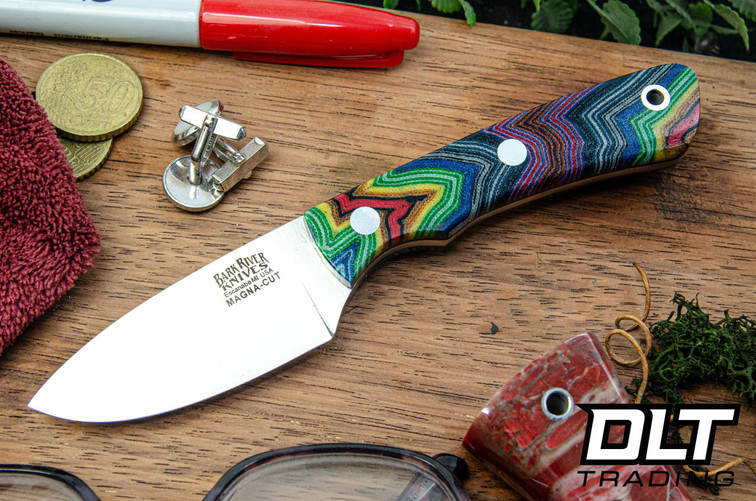 Bark River PSK EDC MagnaCut IBN Damacarta - Red Liners #1