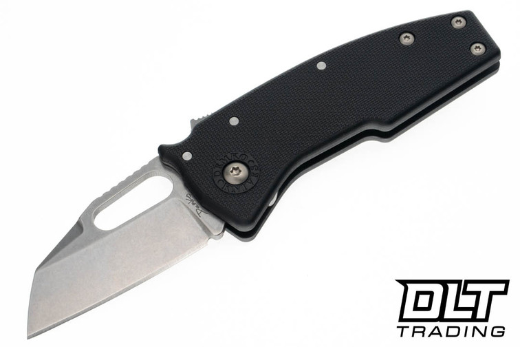 Demko Nano-Shark AUS10A Shark Foot Blade - Black GRN Demko Nano-Shark AUS10A Shark Foot Blade - Black GRN