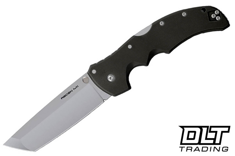 Cold Steel Recon M1 Tanto - Black G-10 - Satin MagnaCut Blade