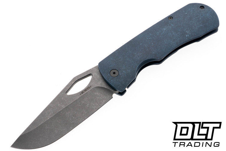 McNees Dixon MagnaCut - Atomic Blue & Bronze Titanium - Stonewash Hardware