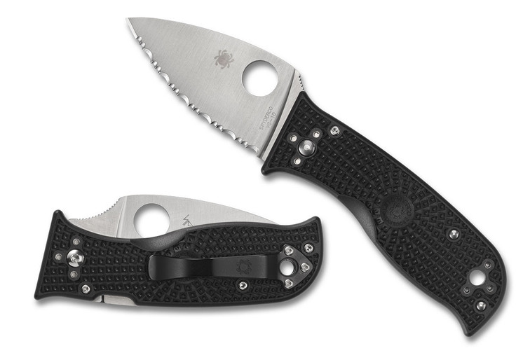 Spyderco Lil' Temperance 3 Lightweight - Fully Serrated - C69SBK3 (Insider)