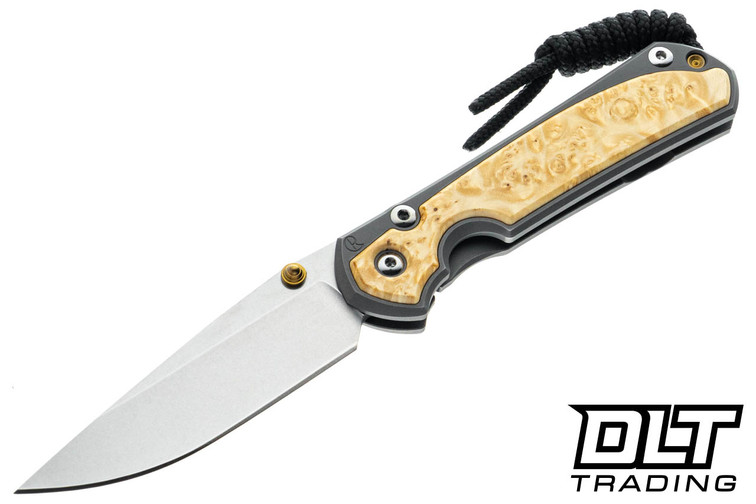 Chris Reeve Small Sebenza 31 - Box Elder Inlay - #104