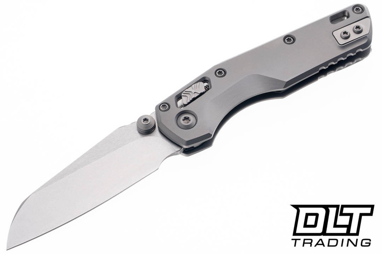 Microtech Mini MSI RAM-LOK S/E 210M-SWBBTIBB - Two Tone Stonewash - Bead Blasted Titanium