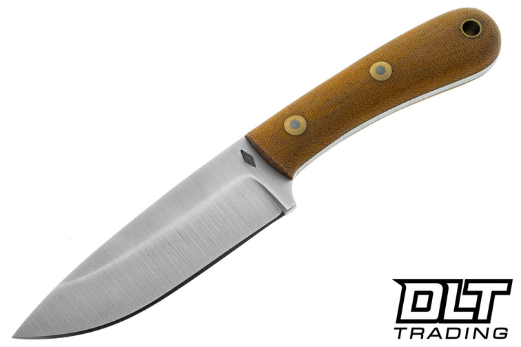 Battle Horse Patriot Scout - Saber Ground - Natural Micarta - Matte