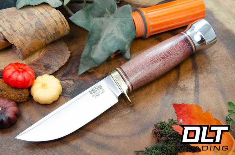 Bark River Mini Manitou CPM-154 Red Sycamore Burl #2