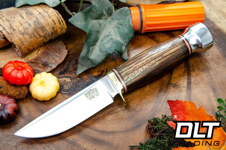 Bark River Mini Manitou CPM-154 Zebrawood #1