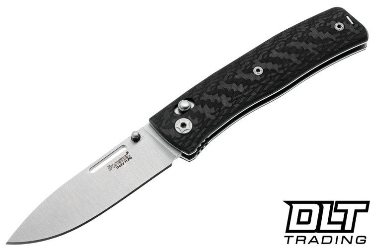 LionSteel NiNi - Carbon Fiber - Satin M390 Blade