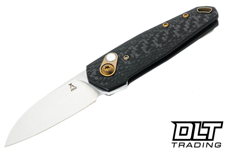 Jens Anso Aros RWL34 - Carbon Fiber - Amber Accents #1061