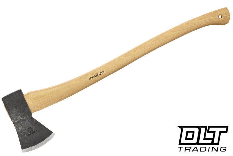 Hults Bruk Jursla Felling Axe - 32" Hickory Handle